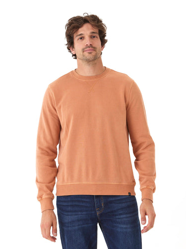 Mineral Wash Fleece Crew Mens Outerwear Sweatshirt Threads 4 Thought