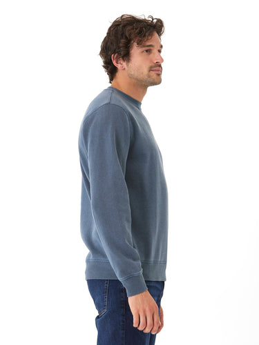 Mineral Wash Fleece Crew Mens Outerwear Sweatshirt Threads 4 Thought