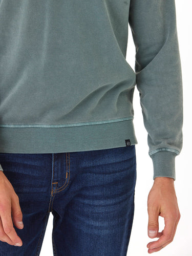 Mineral Wash Fleece Crew Mens Outerwear Sweatshirt Threads 4 Thought