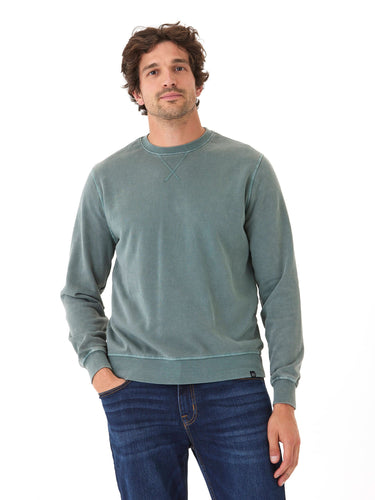 Mineral Wash Fleece Crew Mens Outerwear Sweatshirt Threads 4 Thought