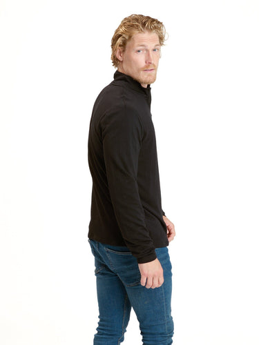Kace Featherweight Lounge Mock Neck Mens Outerwear Sweatshirt Threads 4 Thought