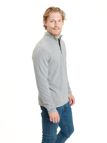Kace Featherweight Lounge Mock Neck Mens Outerwear Sweatshirt Threads 4 Thought