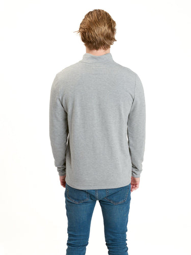 Kace Featherweight Lounge Mock Neck Mens Outerwear Sweatshirt Threads 4 Thought