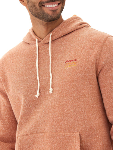 Embroidered Triblend Pullover Hoodie Mens Outerwear Sweatshirt Threads 4 Thought