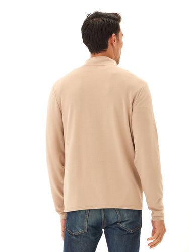 Kace Modal Terry 1/4-Zip Mock Neck Mens Outerwear Sweatshirt Threads 4 Thought