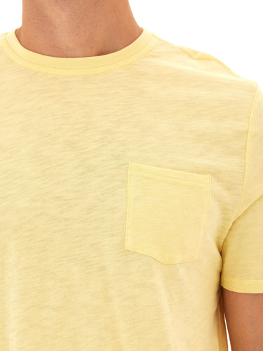 Slub Jersey Crew Neck Pocket Tee Mens Tops Tshirt Short Threads 4 Thought