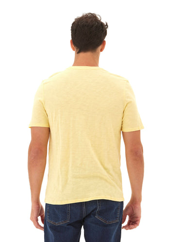 Slub Jersey Crew Neck Pocket Tee Mens Tops Tshirt Short Threads 4 Thought