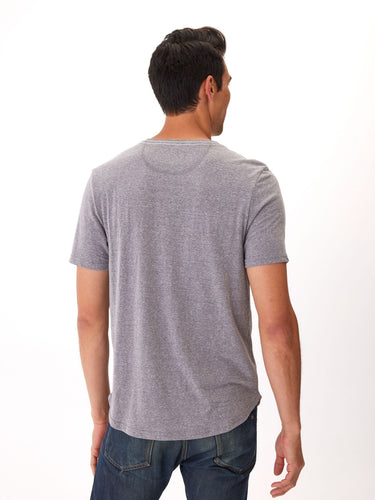 Baseline 2 Button Short Sleeve Henley Mens Tops Tshirt Short Threads 4 Thought