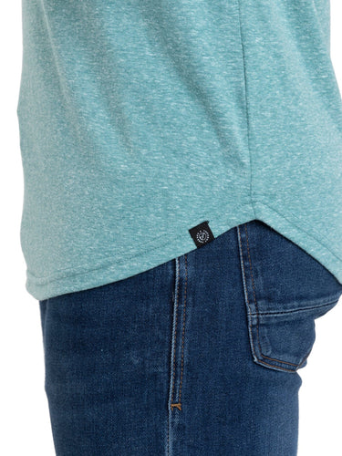 Baseline 2 Button Short Sleeve Henley Mens Tops Tshirt Short Threads 4 Thought