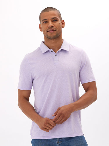 Baseline 2 Button Short Sleeve Polo Mens Tops Tshirt Short Threads 4 Thought