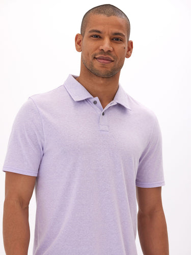 Baseline 2 Button Short Sleeve Polo Mens Tops Tshirt Short Threads 4 Thought