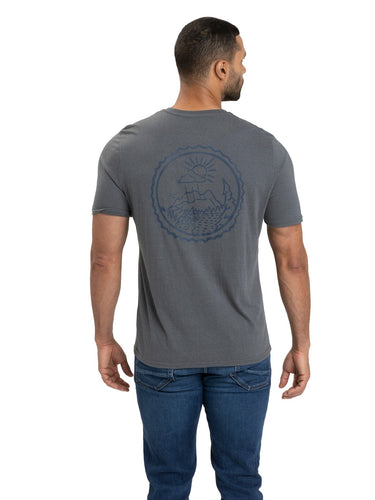 Traveler Triblend Graphic Tee Mens Tops Tshirt Short Threads 4 Thought