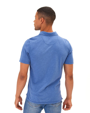 Slub Jersey Polo Mens Tops Tshirt Short Threads 4 Thought