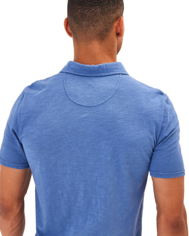 Slub Jersey Polo Mens Tops Tshirt Short Threads 4 Thought