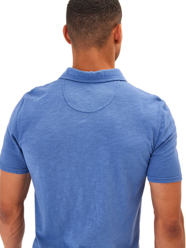 Slub Jersey Polo Mens Tops Tshirt Short Threads 4 Thought