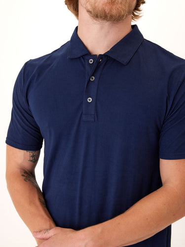 Henrique Luxe Jersey Polo Mens Tops Tshirt Short Threads 4 Thought