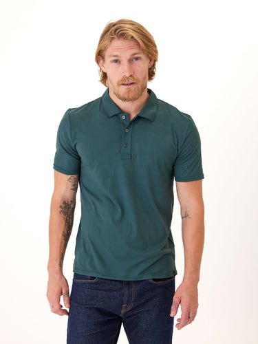 Henrique Luxe Jersey Polo Mens Tops Tshirt Short Threads 4 Thought