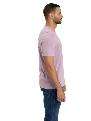 Mineral Wash Jersey V-Neck Tee Mens Tops Tshirt Short Threads 4 Thought