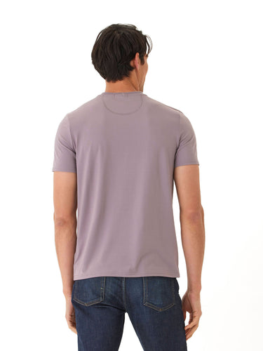 Frederick Luxe Jersey 2 Button Henley Mens Tops Tshirt Short Henley Threads 4 Thought