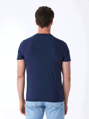 Frederick Luxe Jersey 2 Button Henley Mens Tops Tshirt Short Threads 4 Thought