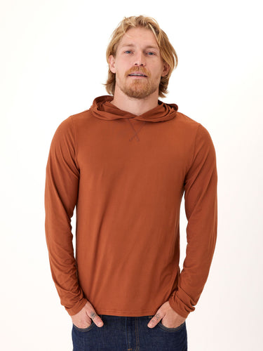 Malone Luxe Jersey Pullover T-Shirt Hoodie Mens Tops Tshirt Long Threads 4 Thought