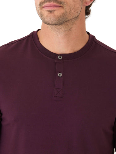 Frederick Luxe Jersey Long Sleeve Henley Mens Tops Tshirt Long Henley Threads 4 Thought