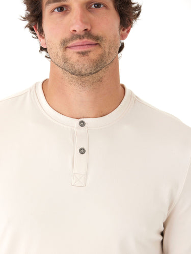 Frederick Luxe Jersey Long Sleeve Henley Mens Tops Tshirt Long Henley Threads 4 Thought