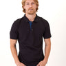 Ashton Classic Jersey Contrast Polo Mens Tops Tshirt Short Threads 4 Thought 