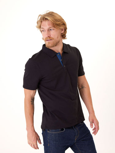 Ashton Classic Jersey Contrast Polo Mens Tops Tshirt Short Threads 4 Thought