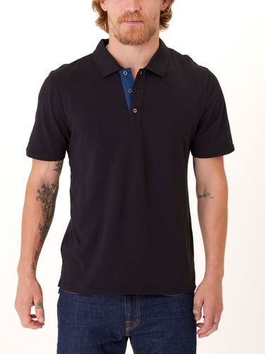 Ashton Classic Jersey Contrast Polo Mens Tops Tshirt Short Threads 4 Thought