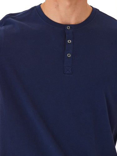Chester Organic Cotton Henley Mens Tops Tshirt Short Henley Threads 4 Thought