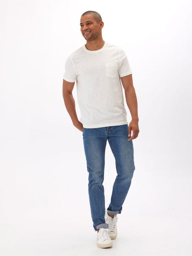 Ryker Slub Jersey Pocket Tee Mens Tops Tshirt Short Threads 4 Thought