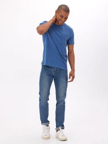 Ryker Slub Jersey Pocket Tee Mens Tops Tshirt Short Threads 4 Thought