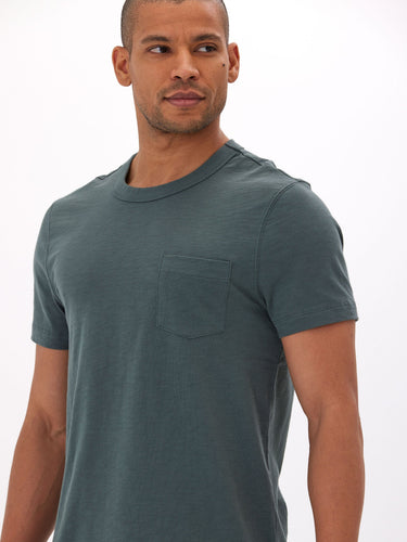 Ryker Slub Jersey Pocket Tee Mens Tops Tshirt Short Threads 4 Thought