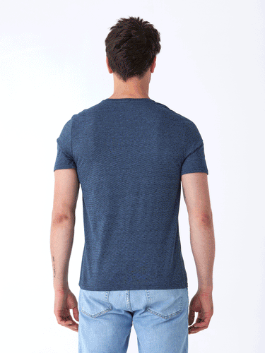 Black Fleck Triblend Tee Mens Tops Tshirt Short Threads 4 Thought