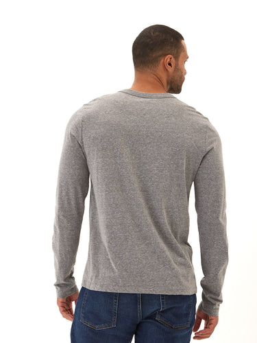 Tucker Triblend Long Sleeve Crew Mens Tops Tshirt Long Threads 4 Thought