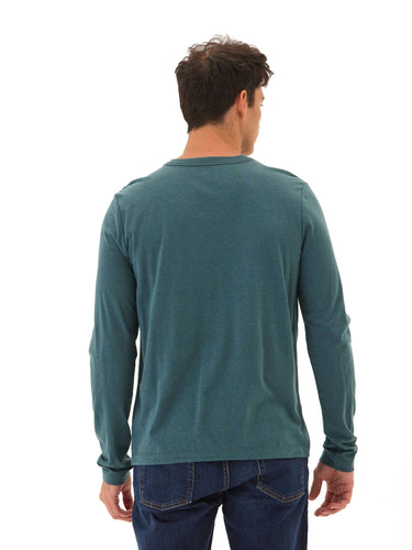 Tucker Triblend Long Sleeve Crew Mens Tops Tshirt Long Threads 4 Thought