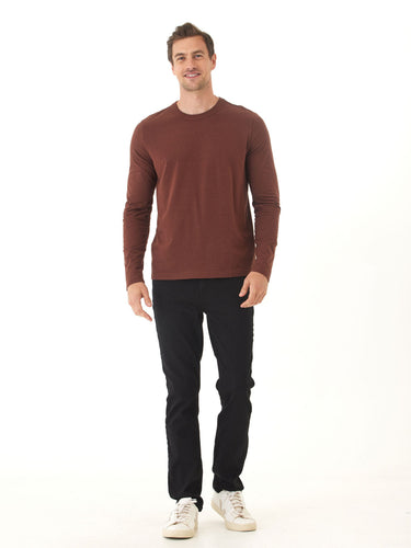 Tucker Triblend Long Sleeve Crew Threads 4 Thought