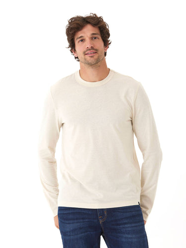 Tucker Triblend Long Sleeve Crew Mens Tops Tshirt Long Threads 4 Thought