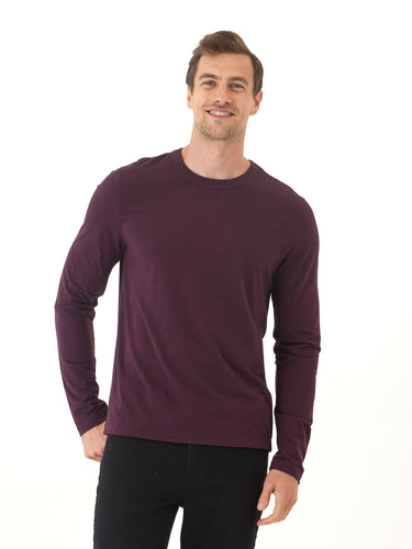 Tucker Triblend Long Sleeve Crew Threads 4 Thought