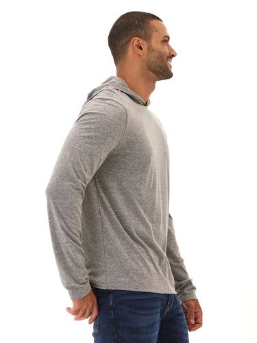 Dane Triblend Long Sleeve T-Shirt Hoodie Mens Tops Tshirt Long Threads 4 Thought