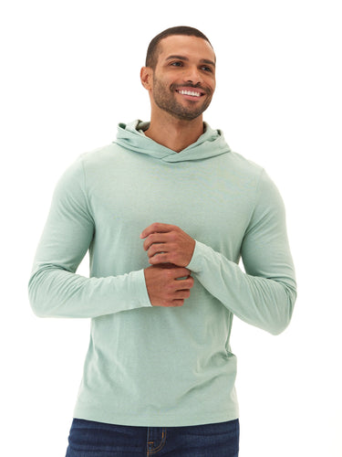Dane Triblend Long Sleeve T-Shirt Hoodie Mens Tops Tshirt Long Threads 4 Thought