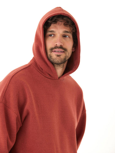 Marcel Triblend Fleece Oversized Hoodie Mens Outerwear Sweatshirt Threads 4 Thought