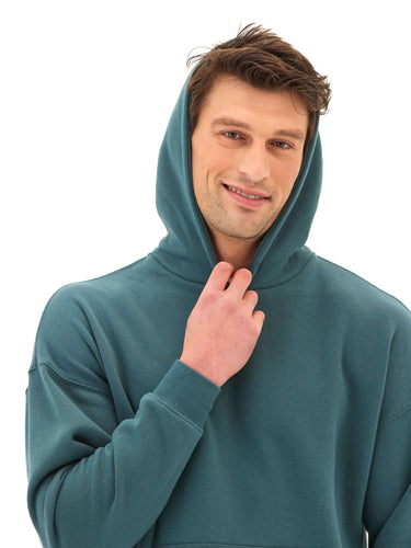 Marcel Triblend Fleece Oversized Hoodie Mens Outerwear Sweatshirt Threads 4 Thought