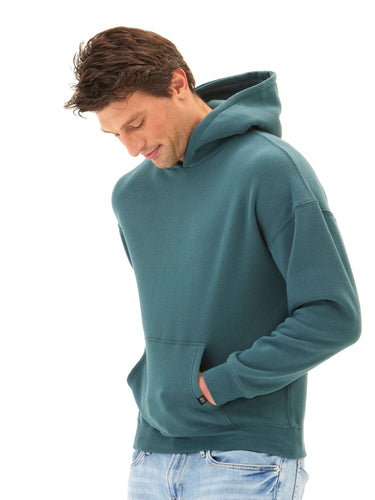 Marcel Triblend Fleece Oversized Hoodie Mens Outerwear Sweatshirt Threads 4 Thought