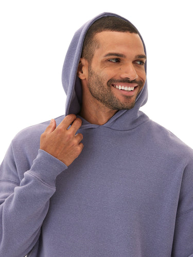 Marcel Triblend Fleece Oversized Hoodie Mens Outerwear Sweatshirt Threads 4 Thought