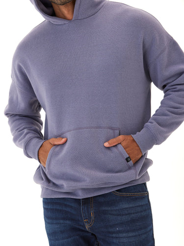 Marcel Triblend Fleece Oversized Hoodie Mens Outerwear Sweatshirt Threads 4 Thought