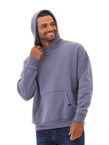Marcel Triblend Fleece Oversized Hoodie Mens Outerwear Sweatshirt Threads 4 Thought