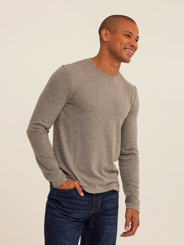 Gill Sweater Knit Long Sleeve Tee Mens Outerwear Sweater Threads 4 Thought