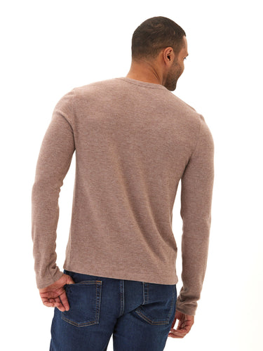 Elias Sweater Knit Long Sleeve Henley Mens Outerwear Sweater Threads 4 Thought